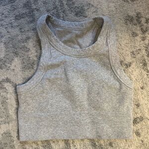 ALO Gray Sleeveless Women's Top